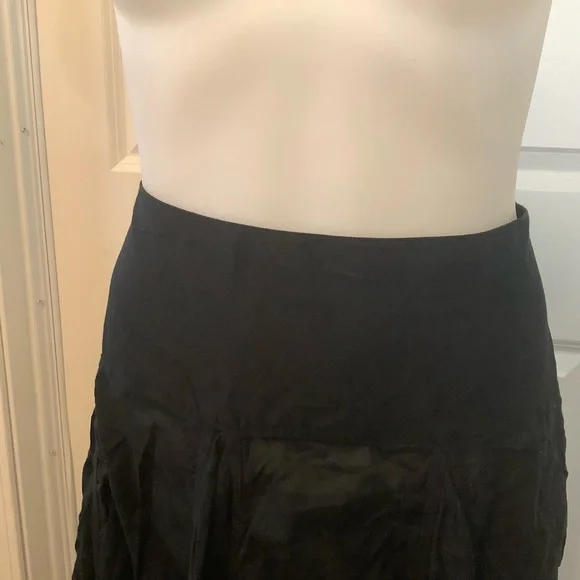 Grace Elements black skirt size 12 - Picture 3 of 9